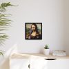 88300-3.jpg Mona Lisa Reimagined as a Singer Framed Canvas