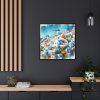 Beautiful Greek Island II Framed Canvas