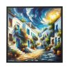 88302-110.jpg Greek Street Mood Framed Canvas