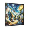 88302-111.jpg Greek Street Mood Framed Canvas