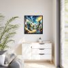 88302-113.jpg Greek Street Mood Framed Canvas