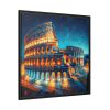 88302-136.jpg Colosseum in Rome During Twilight Framed Canvas