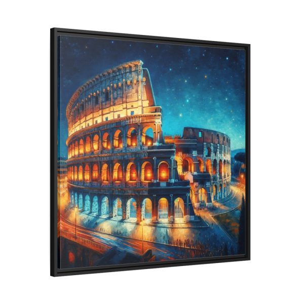 88302-136.jpg Colosseum in Rome During Twilight Framed Canvas