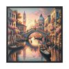 88302-146.jpg Romantic Scene in Italy Framed Canvas