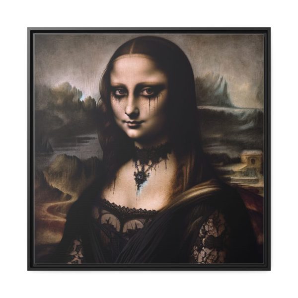88302-161.jpg Mona Lisa in Gothic Style Framed Canvas
