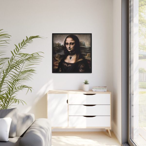 88302-163.jpg Mona Lisa in Gothic Style Framed Canvas