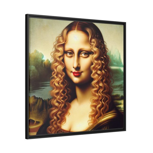 88302-165.jpg Blond Mona Lisa Framed Canvas