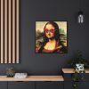 88302-179.jpg Mona Lisa Wearing Sunglasses Framed Canvas