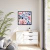 88302-18.jpg Vintage Seamless Floral Pattern Framed Canvas