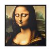 88302-231.jpg Mona Lisa With a Humorous Twist Framed Canvas