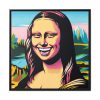 88302-261.jpg Mona Lisa in a Pop Art Style Framed Canvas