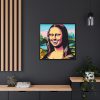 88302-264.jpg Mona Lisa in a Pop Art Style Framed Canvas
