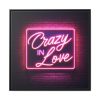 Crazy in Love Framed Canvas