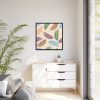 88302-3.jpg Tropical Leaves Pattern Framed Canvas