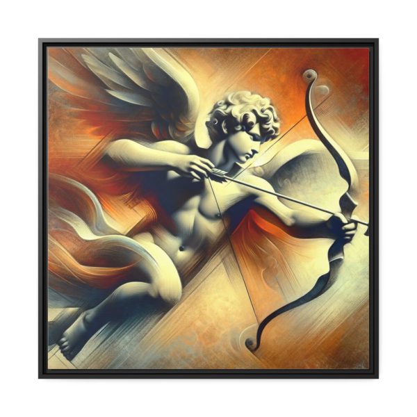 88302-306.jpg Cupid With His Bow and Arrow Framed Canvas