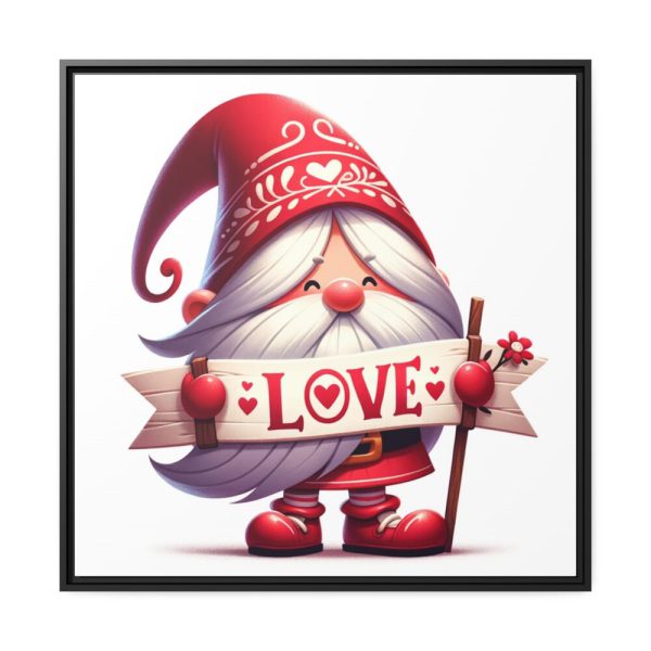 88302-326.jpg Whimsical Gnome Character Framed Canvas