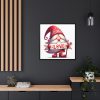 88302-329.jpg Whimsical Gnome Character Framed Canvas