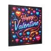 88302-330.jpg Happy Valentine Framed Canvas