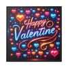 88302-331.jpg Happy Valentine Framed Canvas