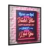 88302-335.jpg Roses Are Red, Violets Are Blue Framed Canvas