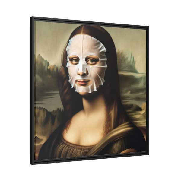 88302-370.jpg Mona Lisa Modern Self-Care Twist Framed Canvas