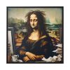 88302-381.jpg Mona Lisa Very Tired From Work Framed Canvas