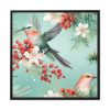 88302-386.jpg Seamless Hummingbird Holiday Framed Canvas