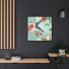 88302-389.jpg Seamless Hummingbird Holiday Framed Canvas