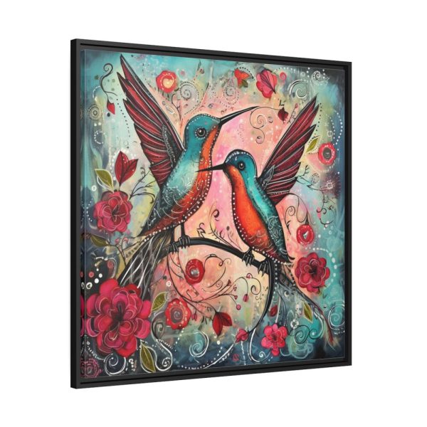 88302-390.jpg Pair of Hummingbirds Framed Canvas