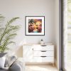 88302-408.jpg Two Tropical Flamingos Framed Canvas
