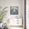 88302-413.jpg Coffee Tea Birds Framed Canvas
