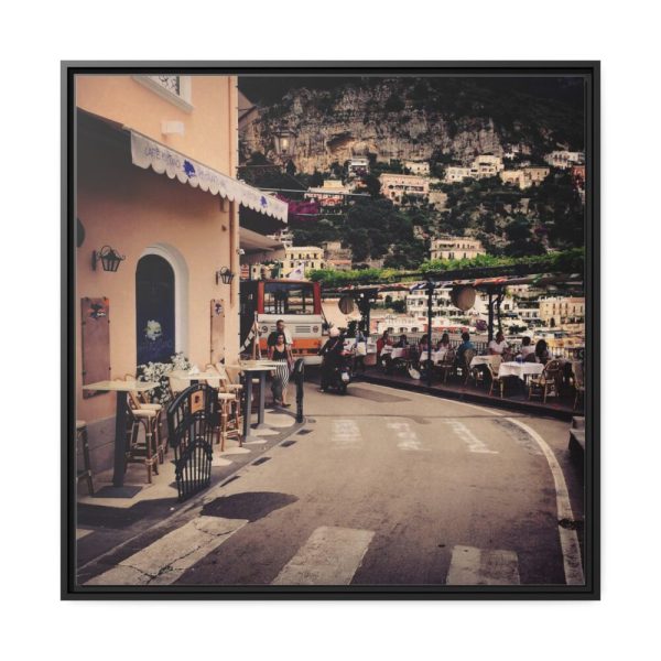 88302-46.jpg Caffe in Italy Framed Canvas