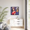 88302-73.jpg Nautical Pinup Girl II Framed Canvas