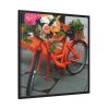 88302-95.jpg Bike Decorated With Flowers Framed Canvas