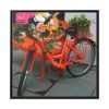 88302-96.jpg Bike Decorated With Flowers Framed Canvas