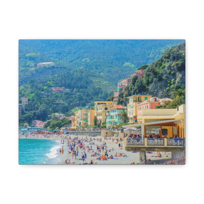 A Beach of Cinque Terre Standard Canvas - Image 2