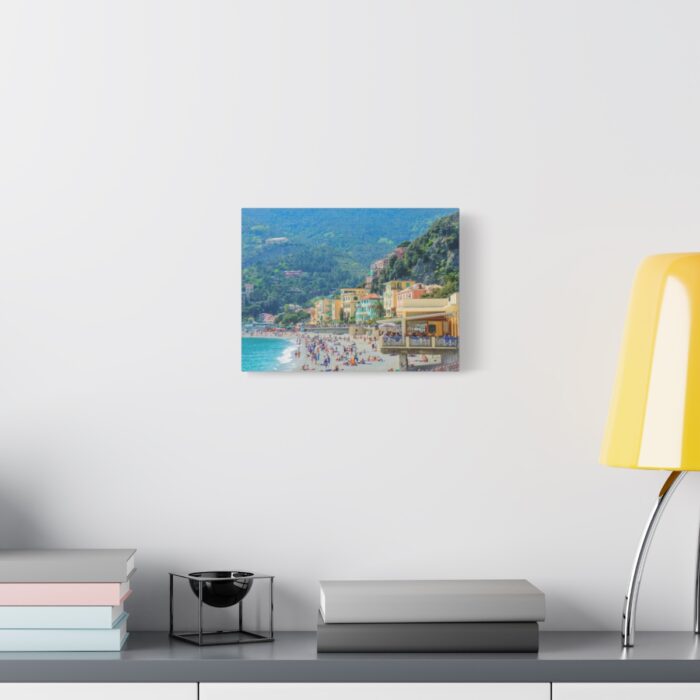 A Beach of Cinque Terre Standard Canvas - Image 3