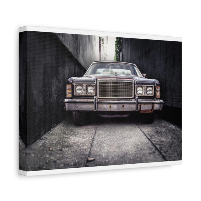 Car Vintage Parking Narrow Standard Canvas - Image 7