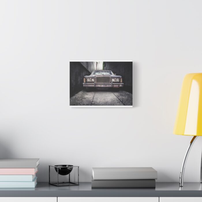 Car Vintage Parking Narrow Standard Canvas - Image 8