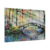 91638-105.jpg Bridge Over River Standard Canvas