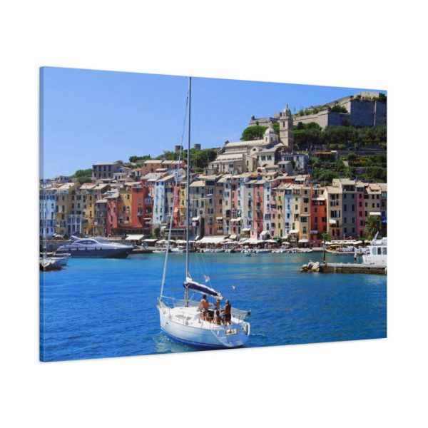 91638-115.jpg Cinque Terre From the Coast Standard Canvas
