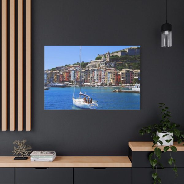 91638-118.jpg Cinque Terre From the Coast Standard Canvas
