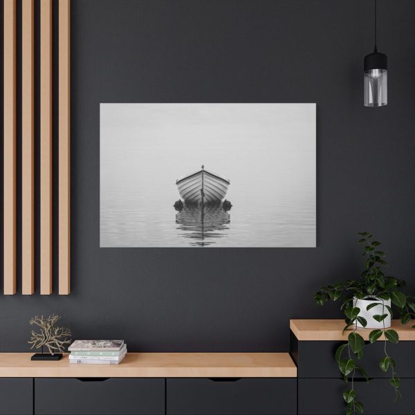 91638-128.jpg Boat on the Sea Standard Canvas