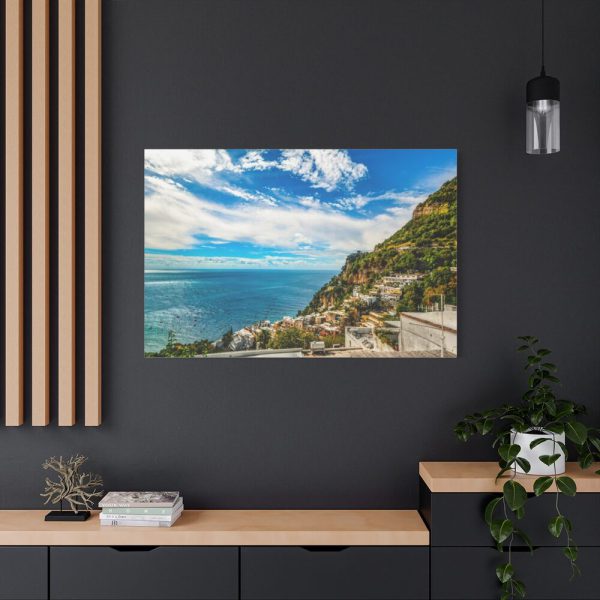Positano Italy Sea Mediterranean Standard Canvas