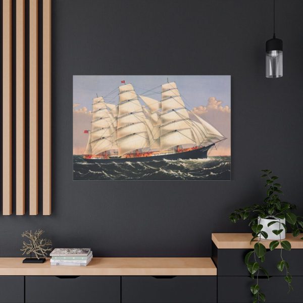 91638-148.jpg Clipper Ship Three Brothers Standard Canvas