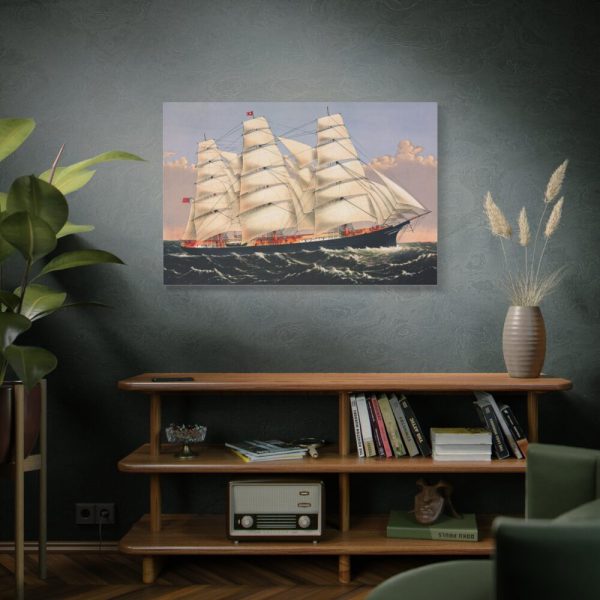 91638-149.jpg Clipper Ship Three Brothers Standard Canvas