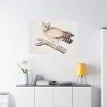 Coromandel Owl by John Edward Gray Standard Canvas - Image 3