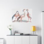 Miss Crane Birds by Johan Teyler Standard Canvas - Image 3