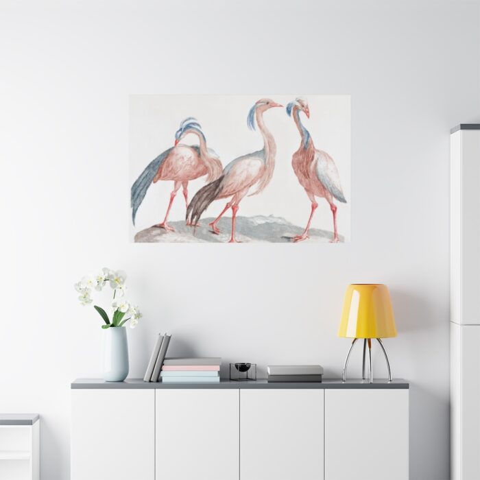 Miss Crane Birds by Johan Teyler Standard Canvas - Image 3