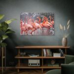 American Flamingo by Mehgan Murphy Standard Canvas - Image 5